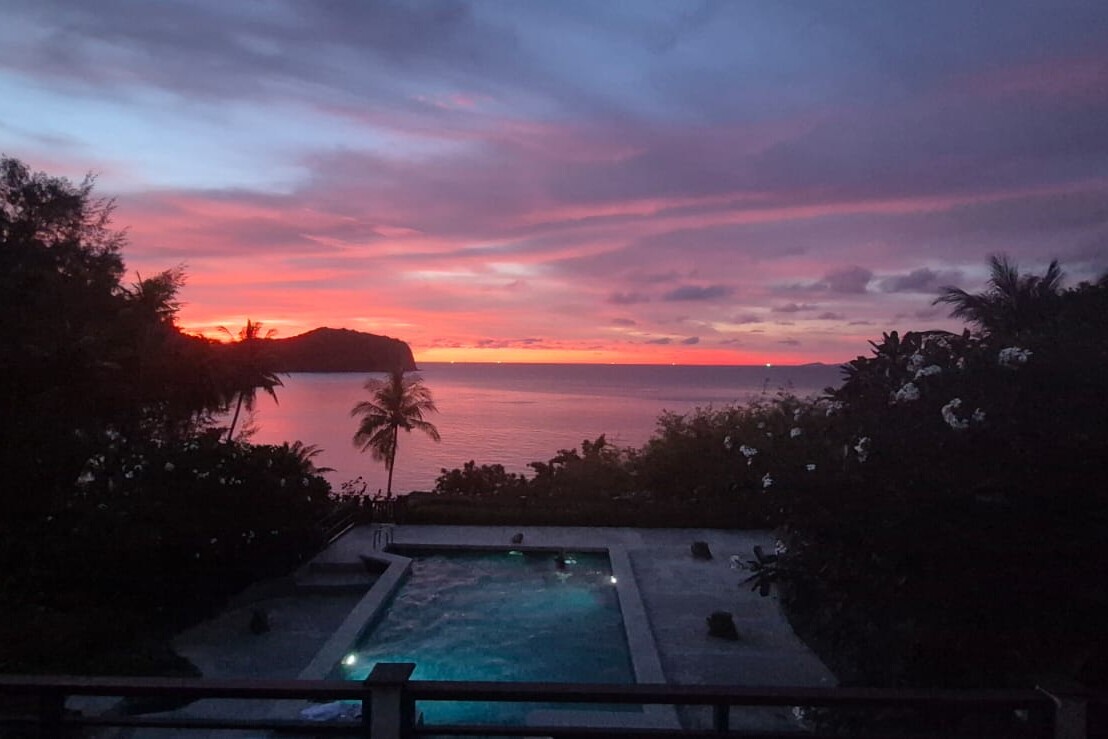 Sunset From Villa 1