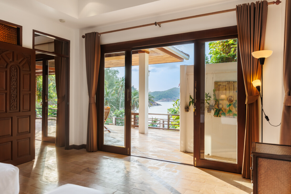 Villa 1 - Bedroom 1 - Ocean View