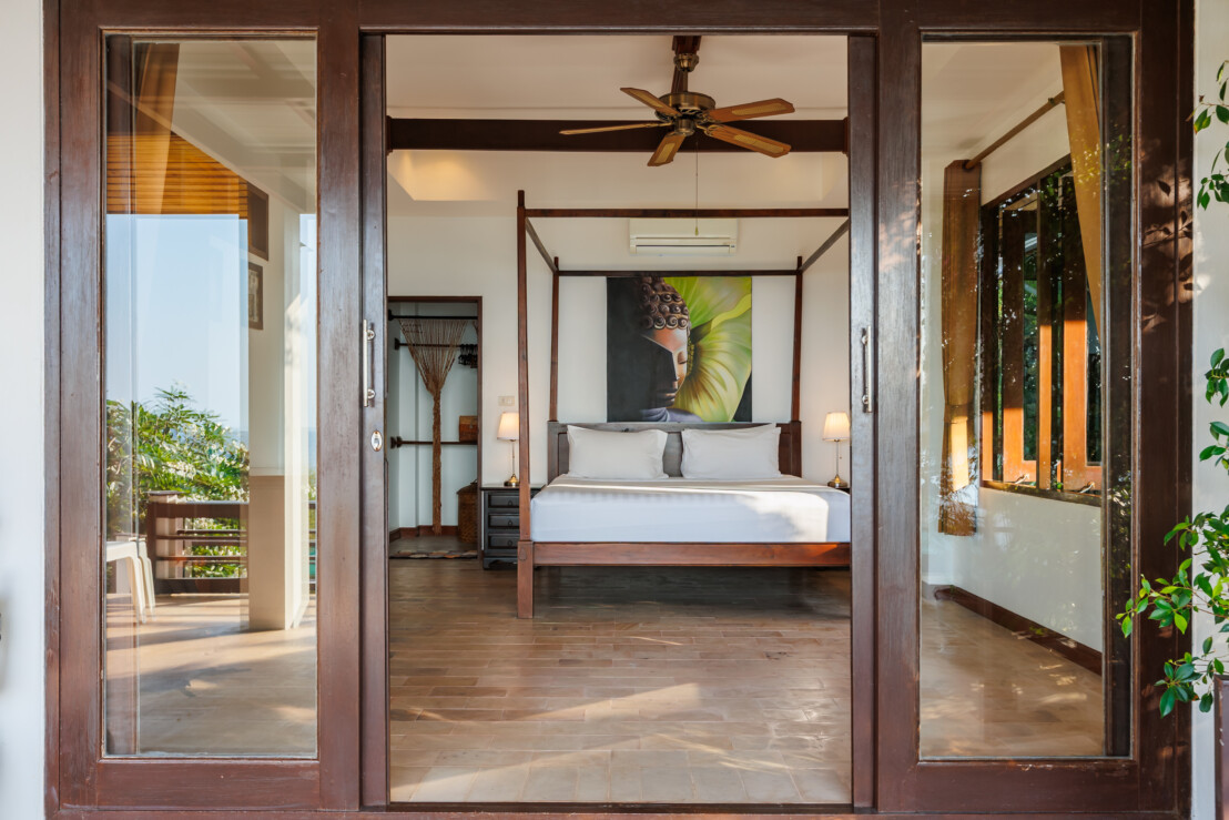 Villa 1 - Bedroom 2 - Internal view
